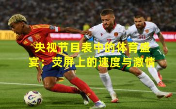 央视节目表中的体育盛宴:荧屏上的速度与激情